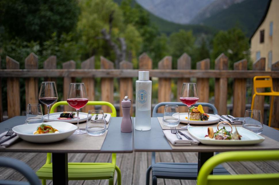 Hôtel Le Monêtier - Restaurant Stabatio